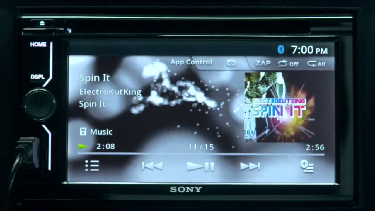 SONY Xplod XAV 601BT Mirrorlink || Miami Center Chile