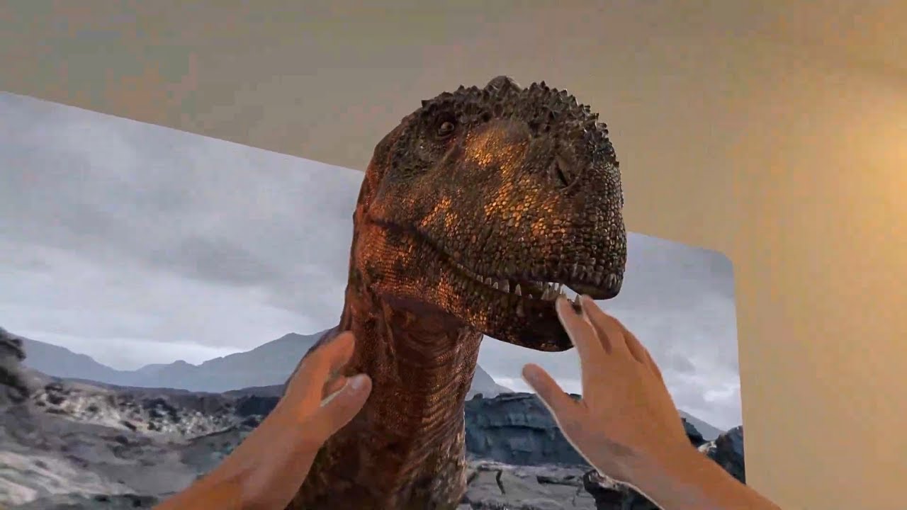 Apple Vision Pro App Review: 'Encounter Dinosaurs'