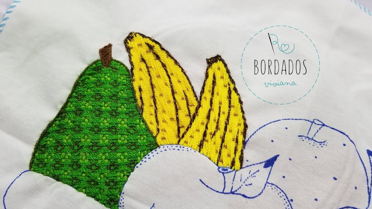 Bordado fantasía Plátano 🍌#4