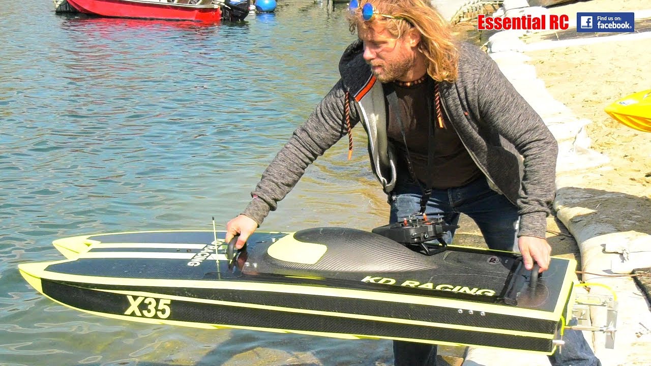 KD Racing X35 FULL-CARBON 12S ELECTRIC Off-Shore Racing CATAMARAN POWERBOAT (OMRA Reading)