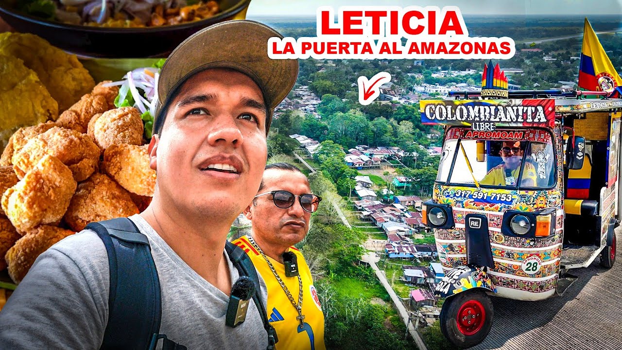 Viaj&eacute; a la ciudad M&Aacute;S REMOTA de COLOMBIA, 24 HORAS en LETICIA | Jordy Aventurero
