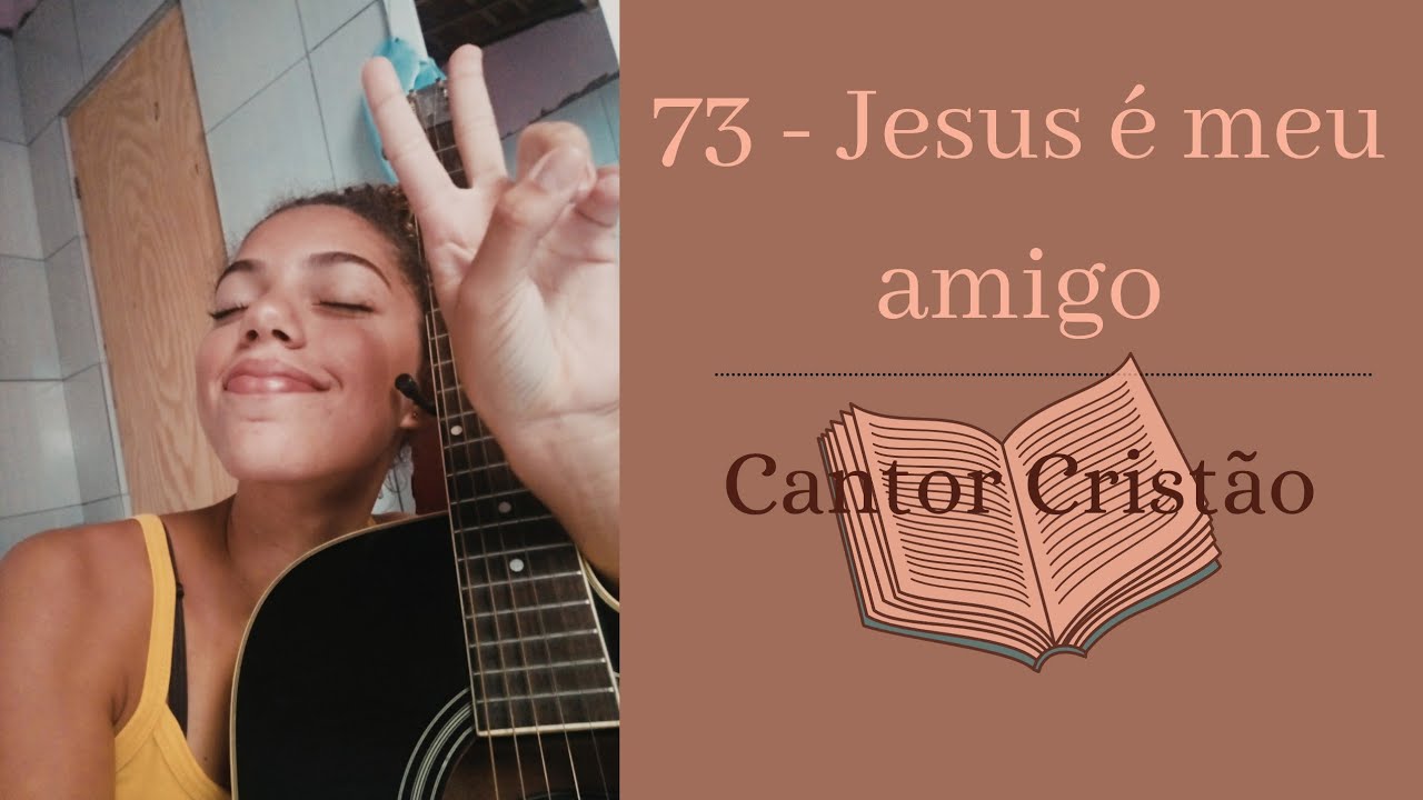 73 - Achei um grande amigo (cantor cristão) | cover - Maria Clara