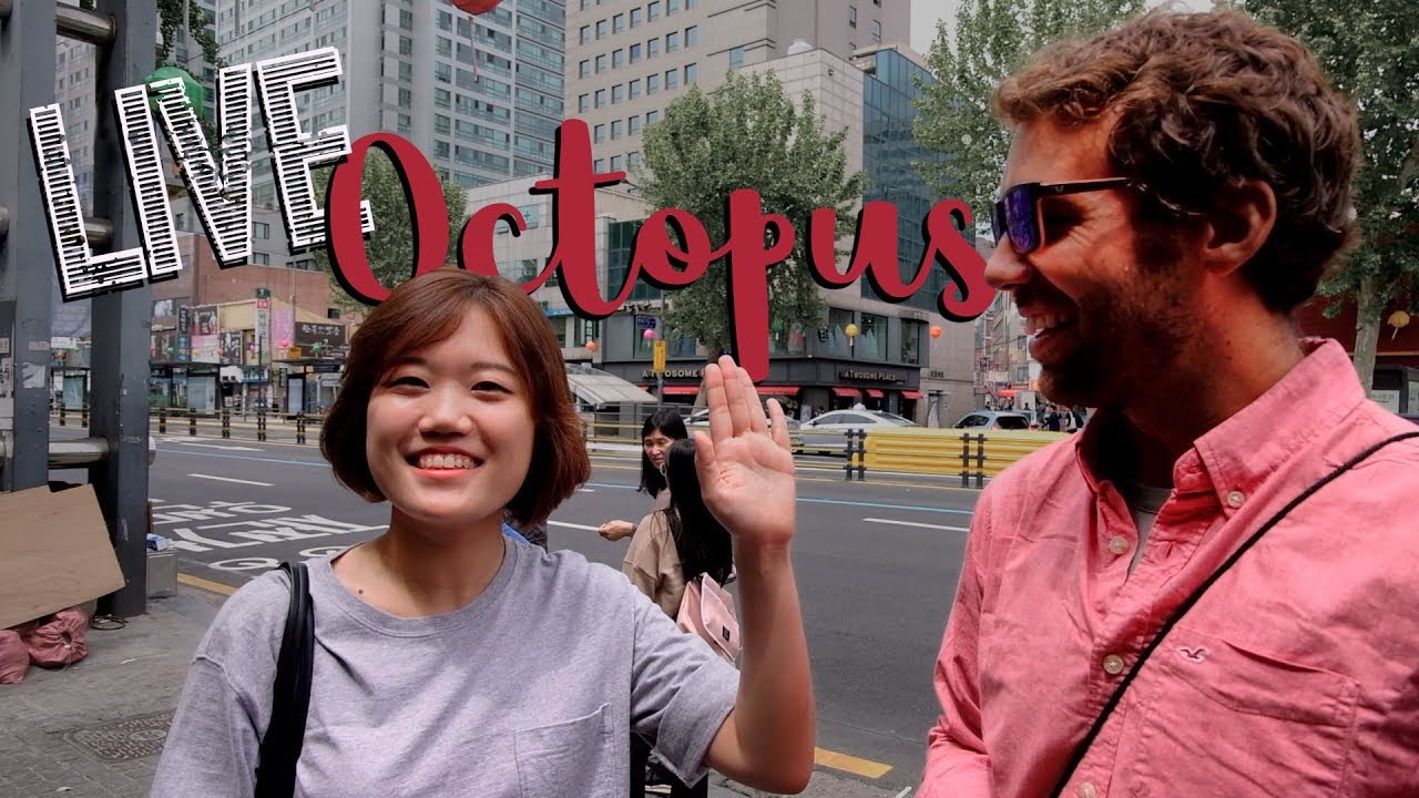Eating LIVE OCTOPUS with SHOWAROUND host | EP103