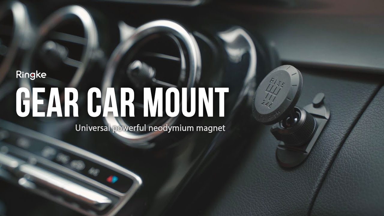 Style & Luxury! Ringke Gear Car Mount