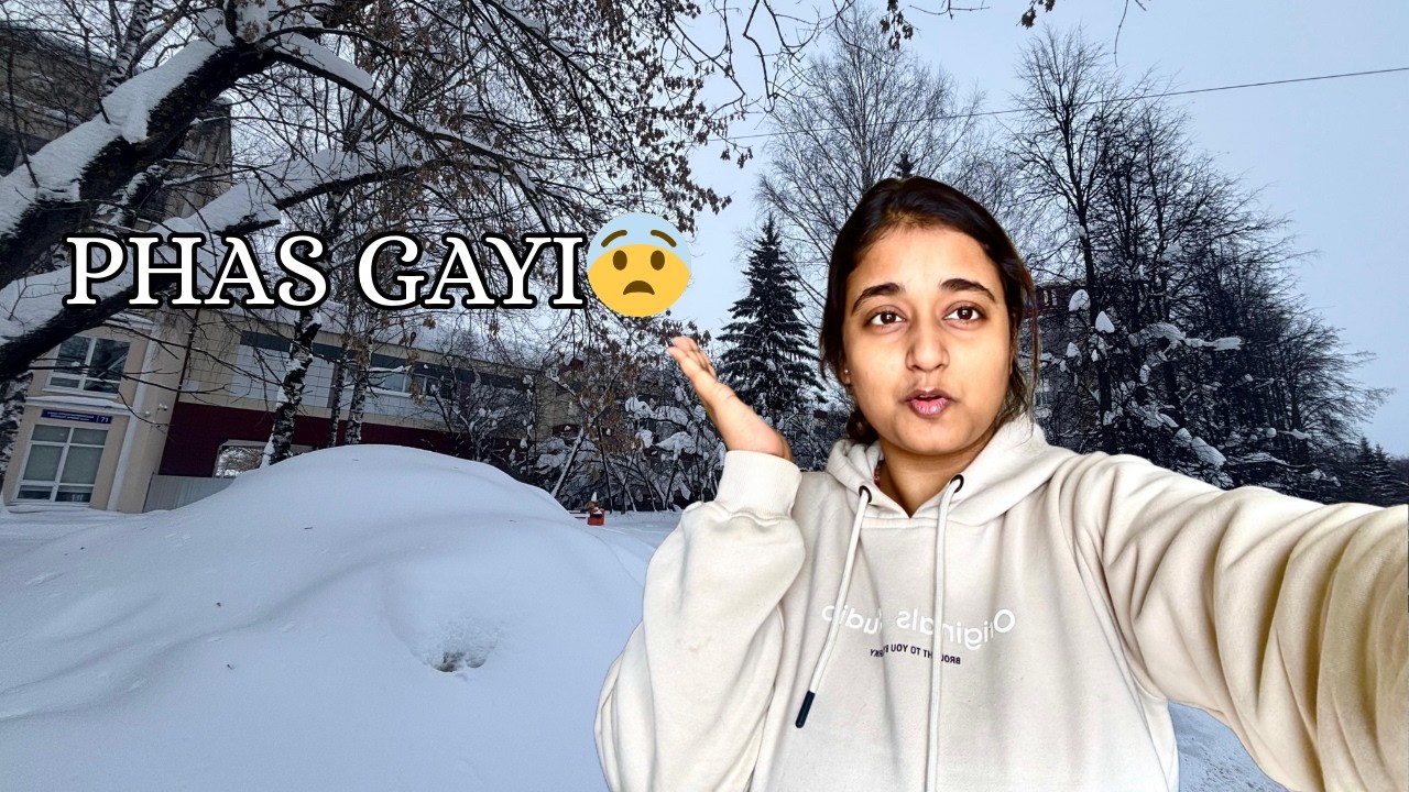 Russia Aane Ke Baad Ye Sab Face Karna Padega 😨❄️ | MBBS Student Vlog