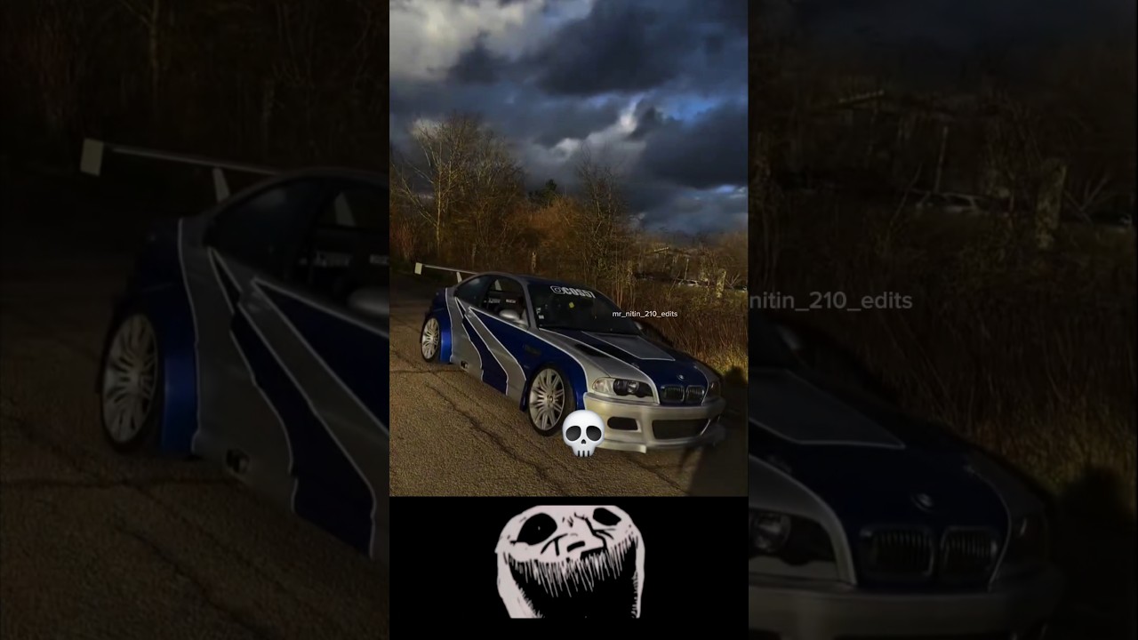 BMW M3 GTR 👀💀  #bmw #sportscar #love #edit#koenigsegg #bmw #bmwsportscar #sportscar #m3