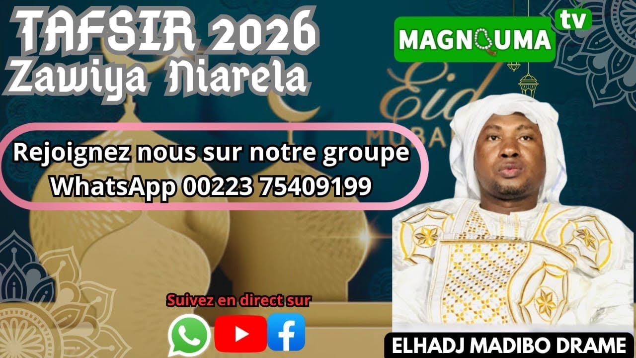 Diffusion en direct de MAGNOUMA TV