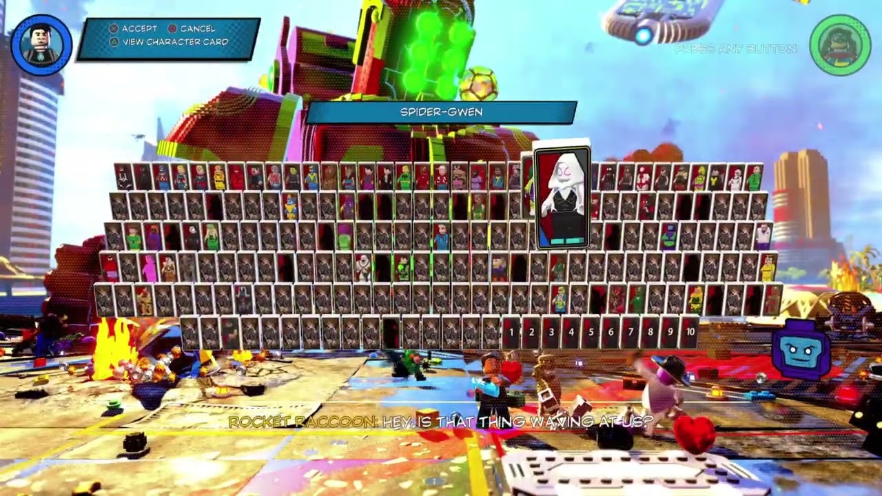 LEGO Marvel Super Heroes 2 (PS4): Celestial Selfie - Bronze trophy