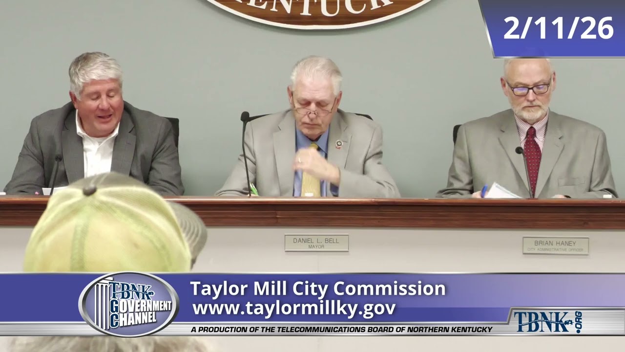 Taylor Mill City Commission - February 11 2026