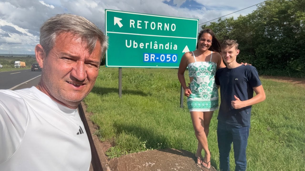 Tivemos que fazer uma viagem 🚗 pra UBERLÂNDIA MINAS GERAIS!