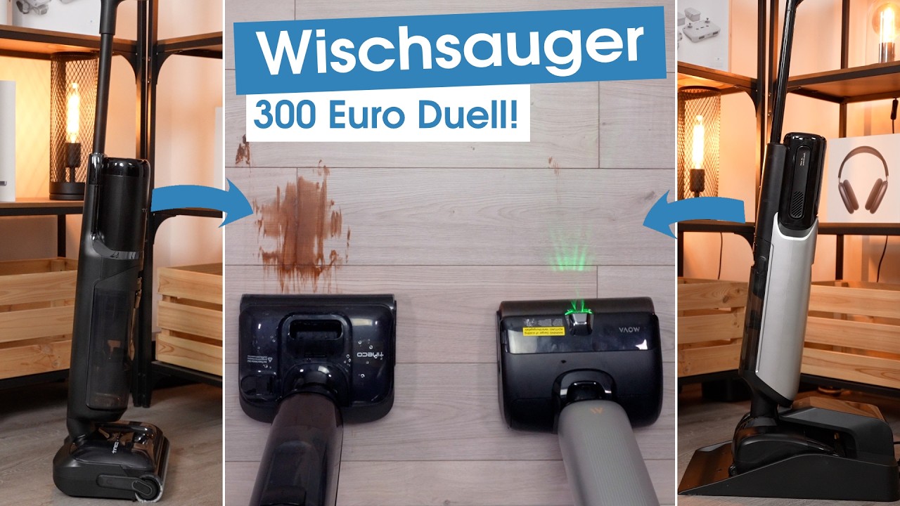 Mova X4 Pro vs. Tineco S7 Stretch - Welcher Wischsauger unter 300€ ist wirklich besser?