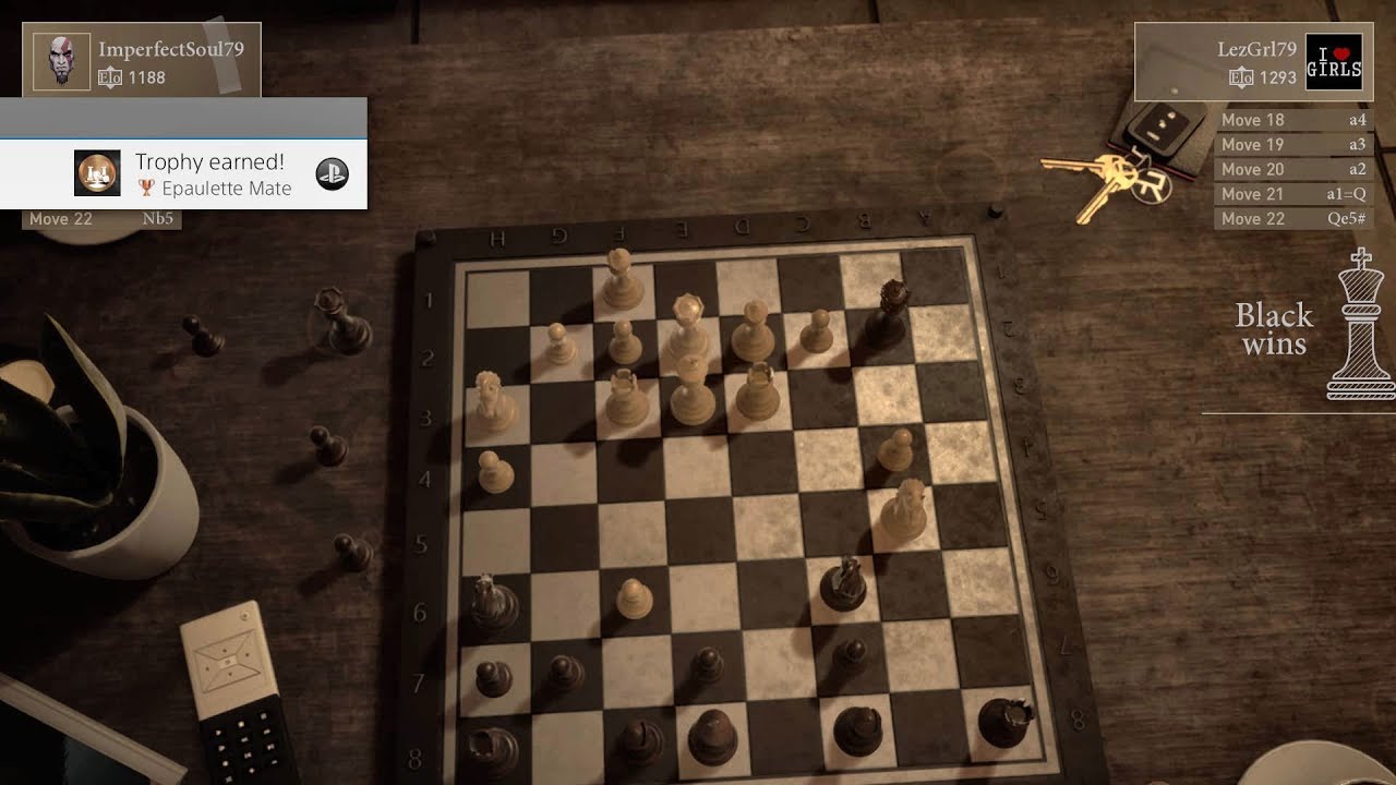 Chess Ultra - Epaulette Mate Trophy
