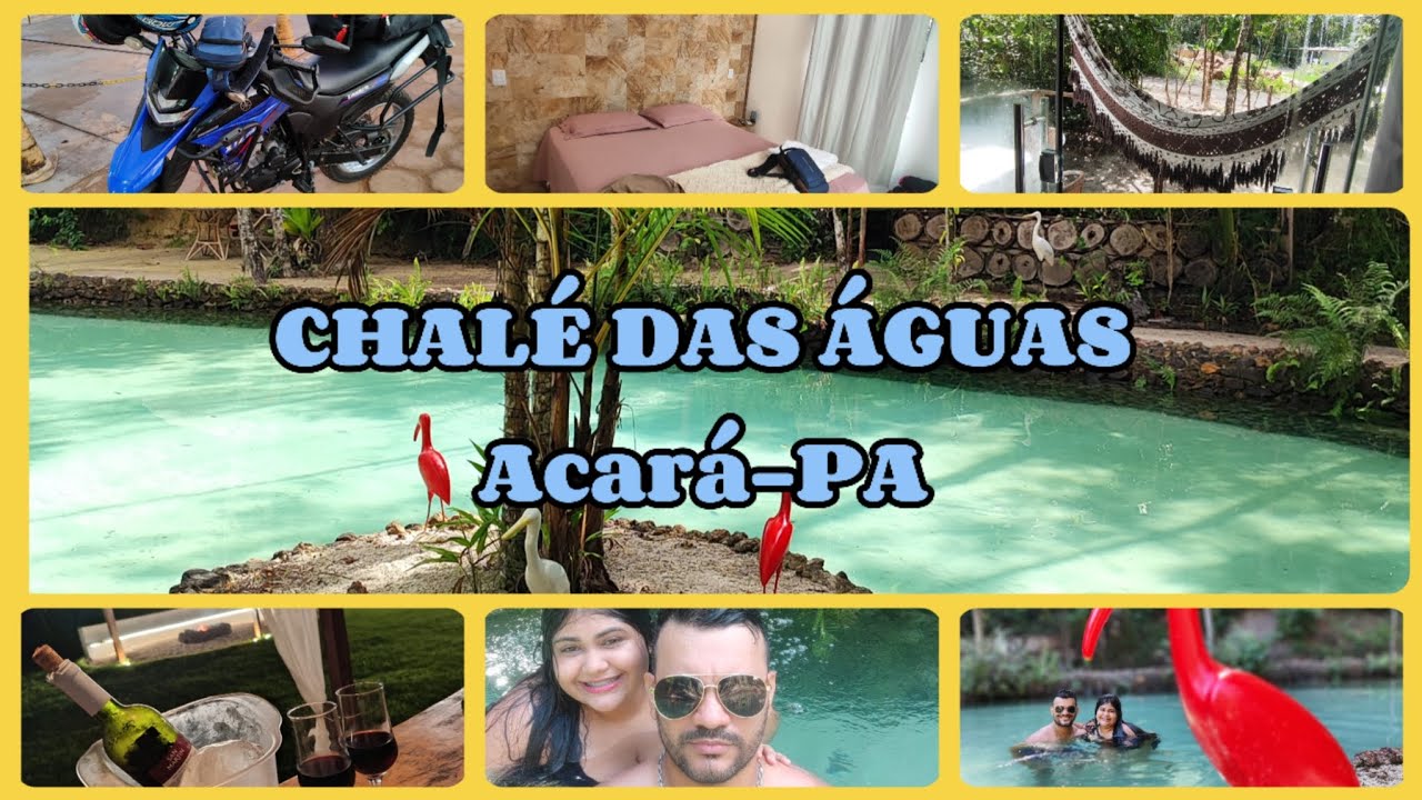 FOMOS CONHECER O CHALÉ DAS ÁGUAS NA CIDADE DE ACARÁ-PA 🏕️🏝️🤿