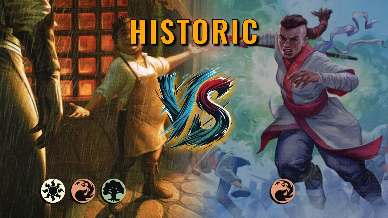 MTG Historic - Naya Aggro by CunicoliGoblin VS Izzet Aggro by Markstein