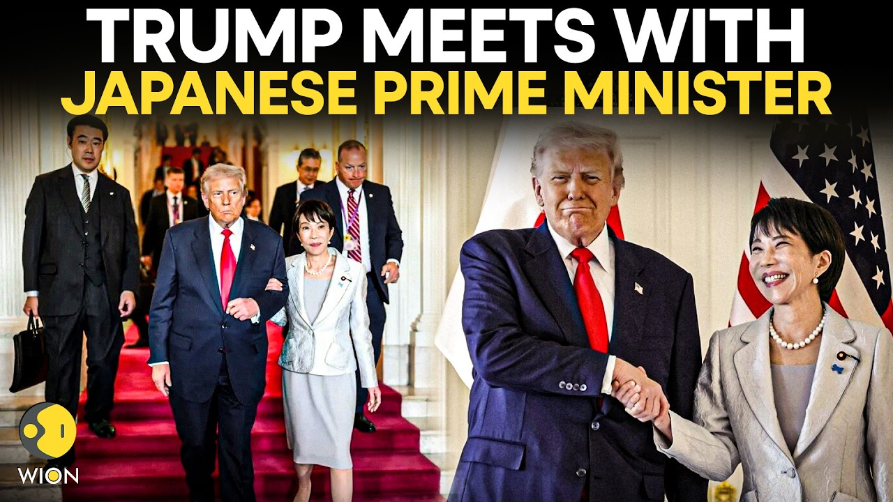 Trump LIVE: US President Donald Trump Meets Takaichi in Washington | WION