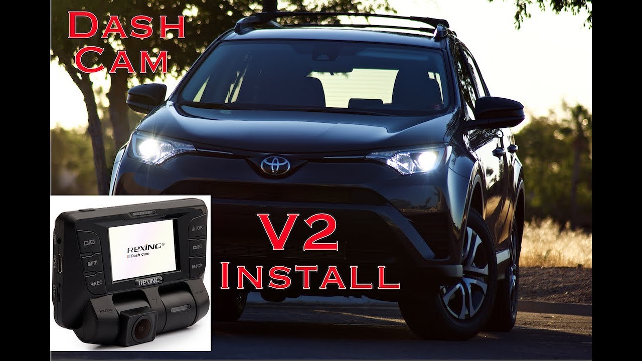 Rexing V2 - Dual Channel Dash Cam - Hardwire Install