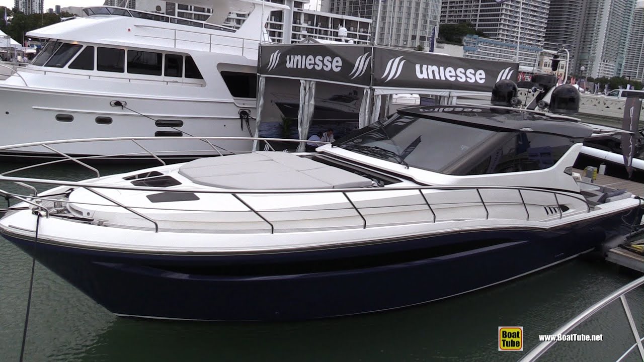 2022 Uniesse HTC5 Motor Yacht - Walkaround Tour - 2022 Miami Boat Show