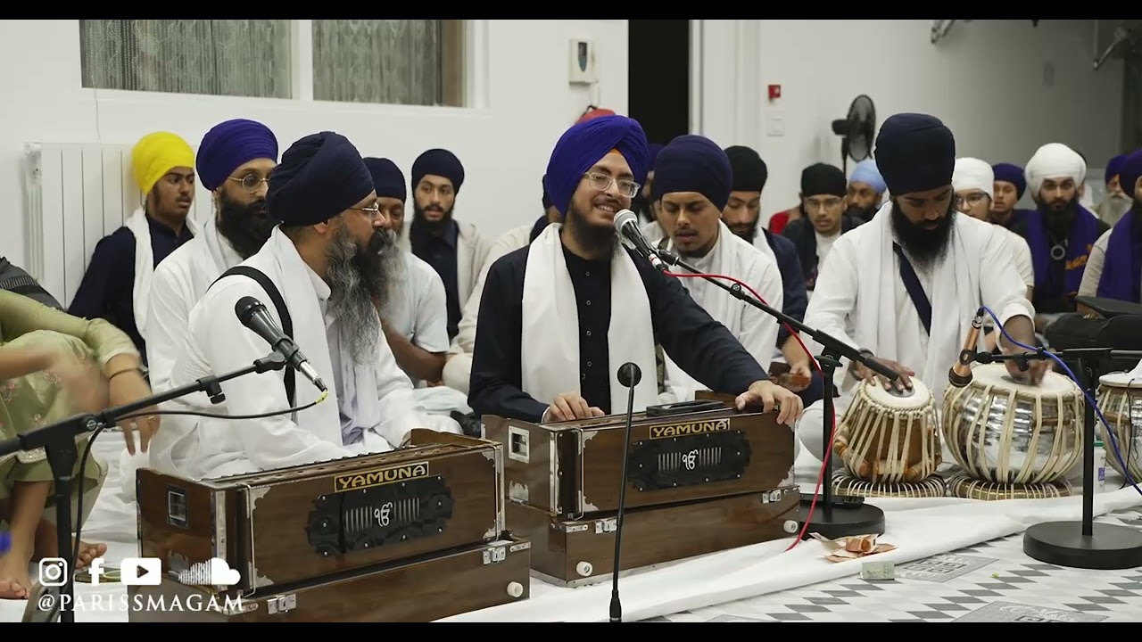 Bhai Taranveer Singh Rabbi - Paris Har Jas Kirtan 2025 - Rensbai Kirtan