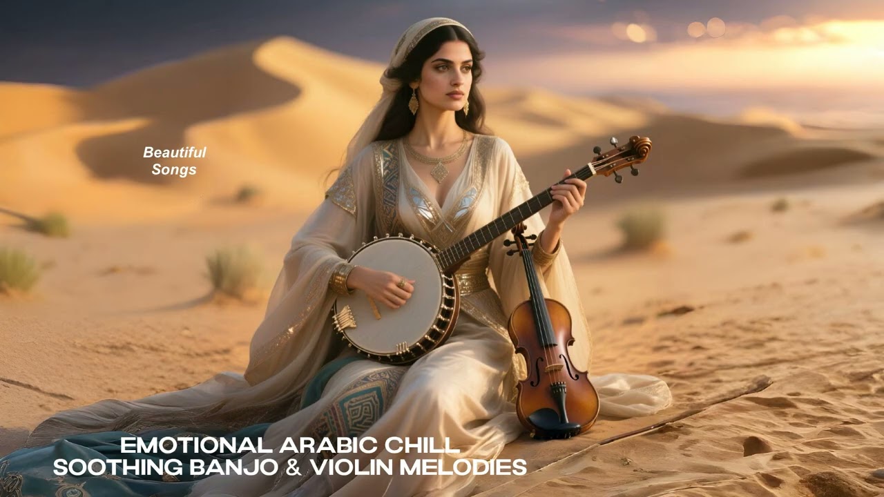 Emotional Arabic Chill: Soothing Banjo & Violin Melodies