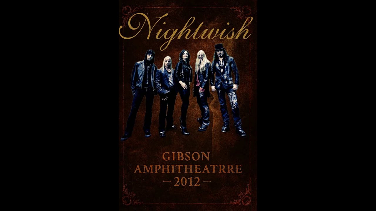 Nightwish full show live at Gibson Amphitheater 2012