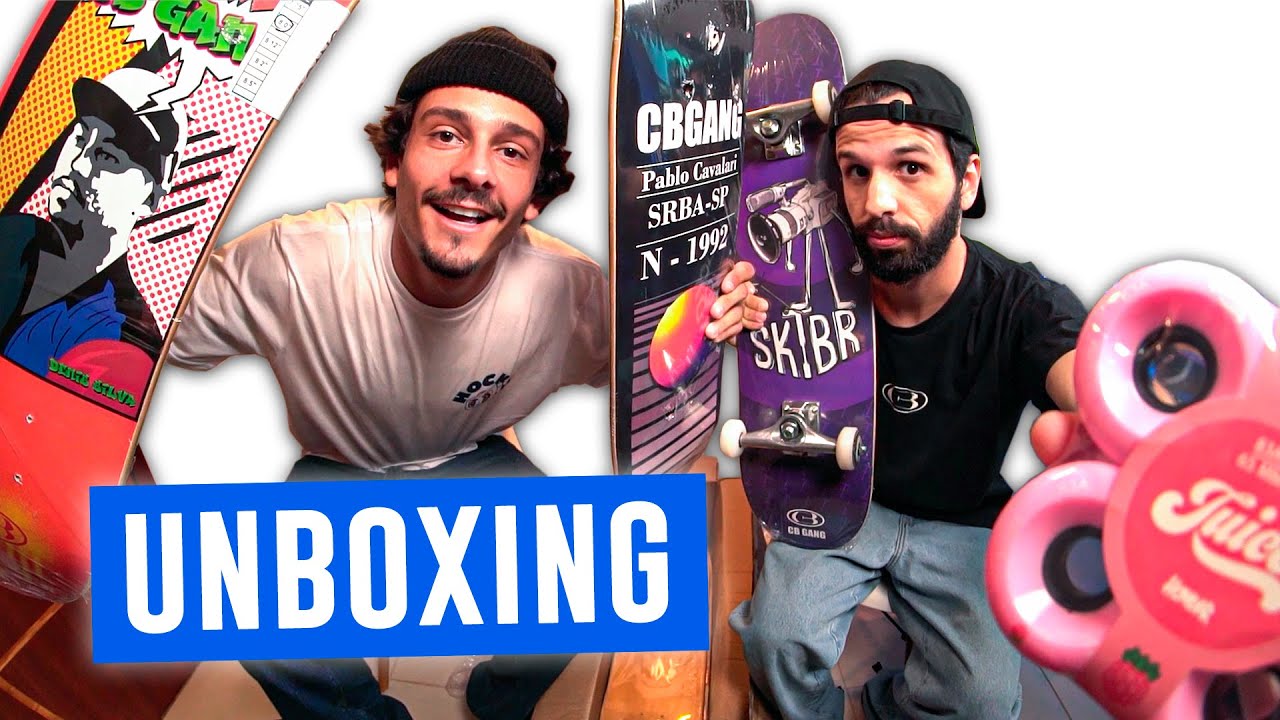 UNBOXING CB SKATESHOP!! | Peças de Skate para Comprar em 2023!