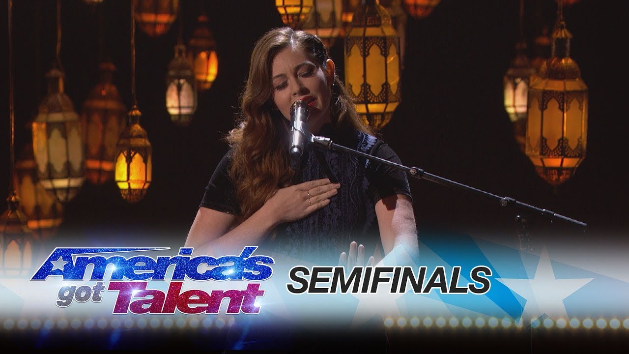 Mandy Harvey: Deaf Singer Moves Crowds With Original Song - America's Got Talent 2017
