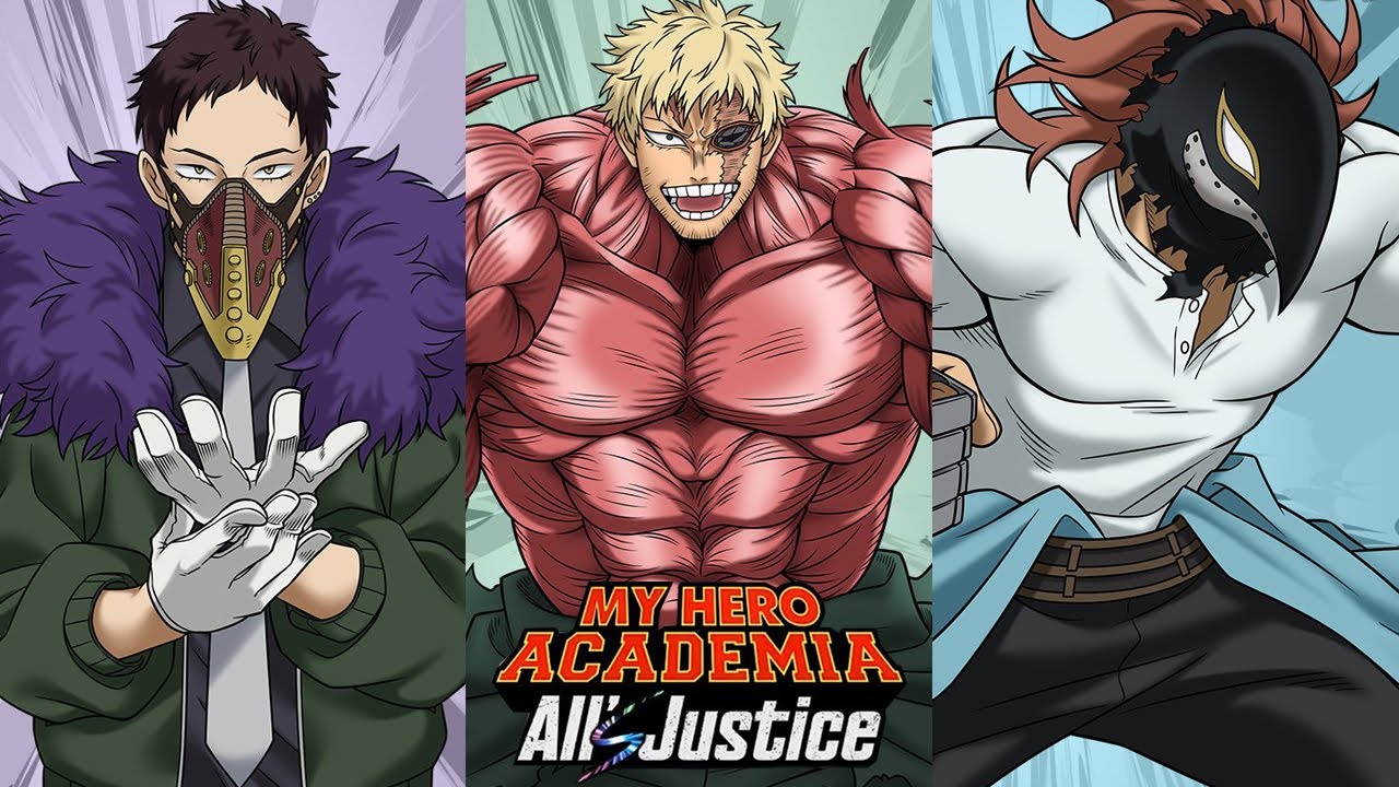 My Hero Academia All's Justice - Chisaki, Muscular & Rampa Short Gameplay Showcase