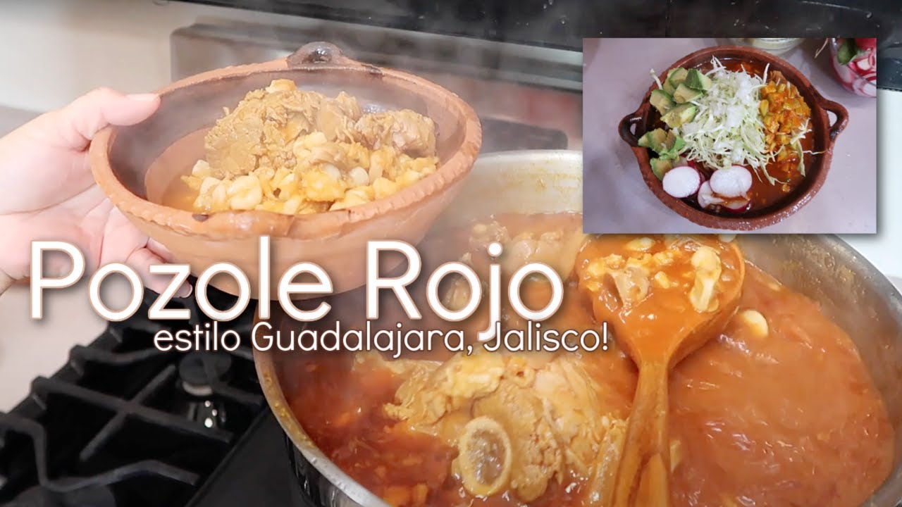 POZOLE ROJO ESTILO GUADALAJARA!!