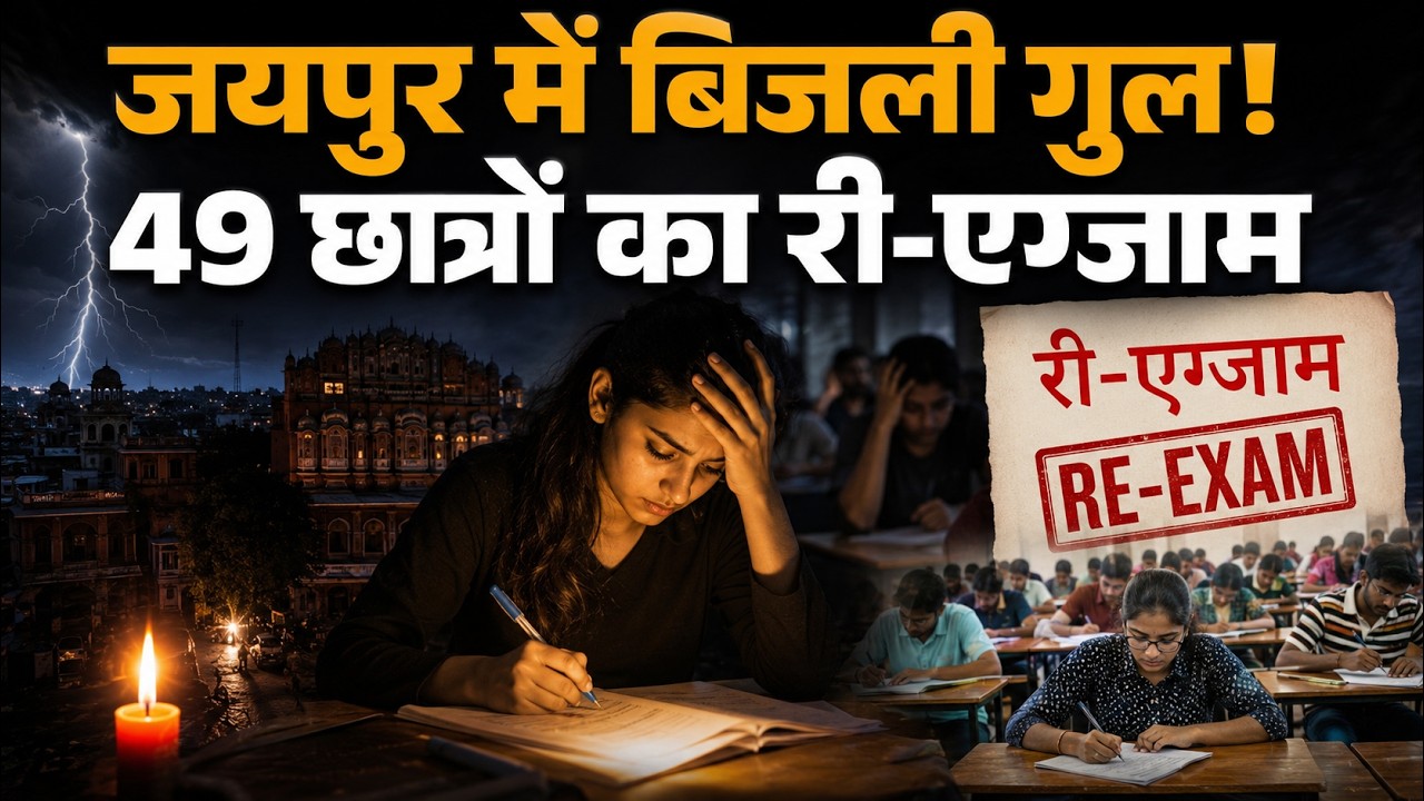 जयपुर सेंटर पर बिजली गुल, 49 AIAPGET अभ्यर्थियों की दोबारा होगी परीक्षा | NTA का बड़ा फैसला
