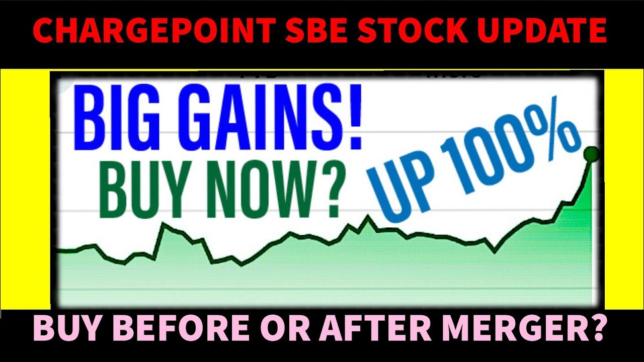 CHARGEPOINT (SBE) STOCK ANALYSIS! - SHOULD YOU BUY CHARGEPOINT STOCK BEFORE OR AFTER THE MERGER!?