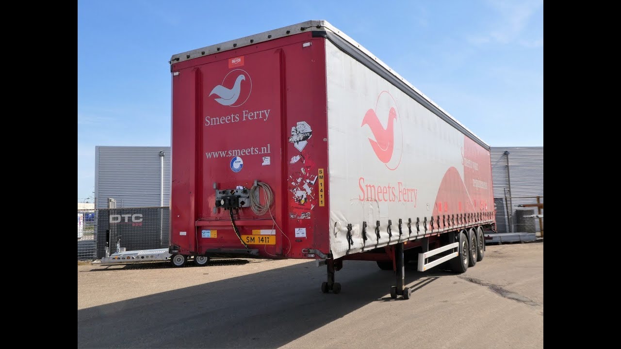DTC Pacton TXD.339 tautliner trailer 2013