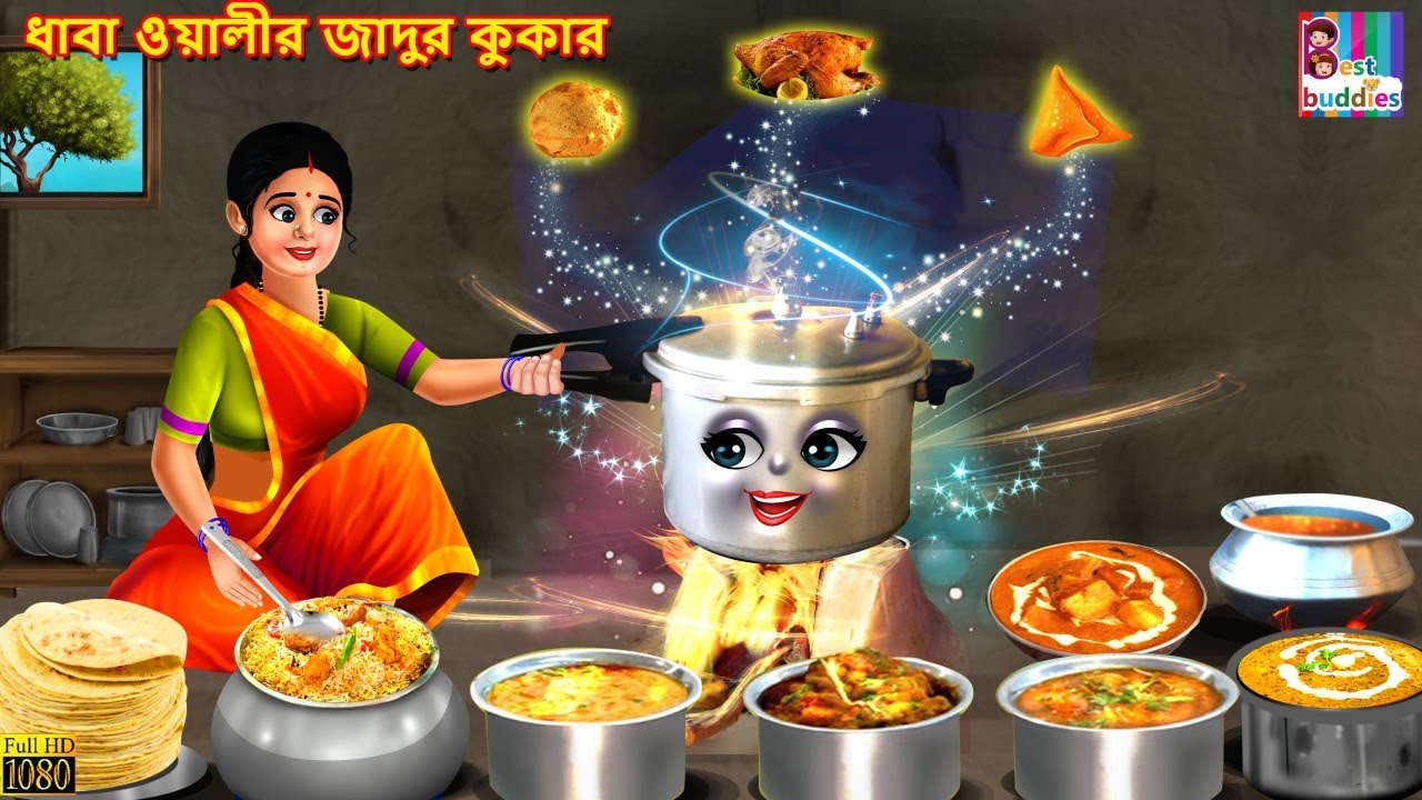 Dhaaba Walir Jadur Kukar | ধাবা ওয়ালীর জাদুর কুকার | Bangla Stories | Bangla Golpo | Bangla Stories