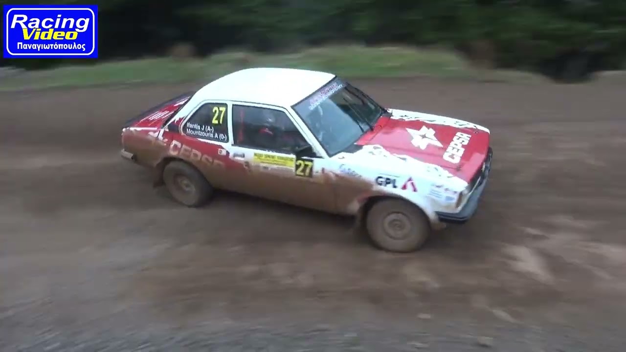 ΥΦΑΝΤΗΣ ΙΩΑΝΝΗΣ & ΜΟΥΝΤΖΟΥΡΗΣ ΑΡΙΣΤΕΙΔΗΣ. OPEL ASCONA. ΡΑΛΛΥ ΣΠΡΙΝΤ ΛΙΒΑΔΕΙΑΣ 2025.