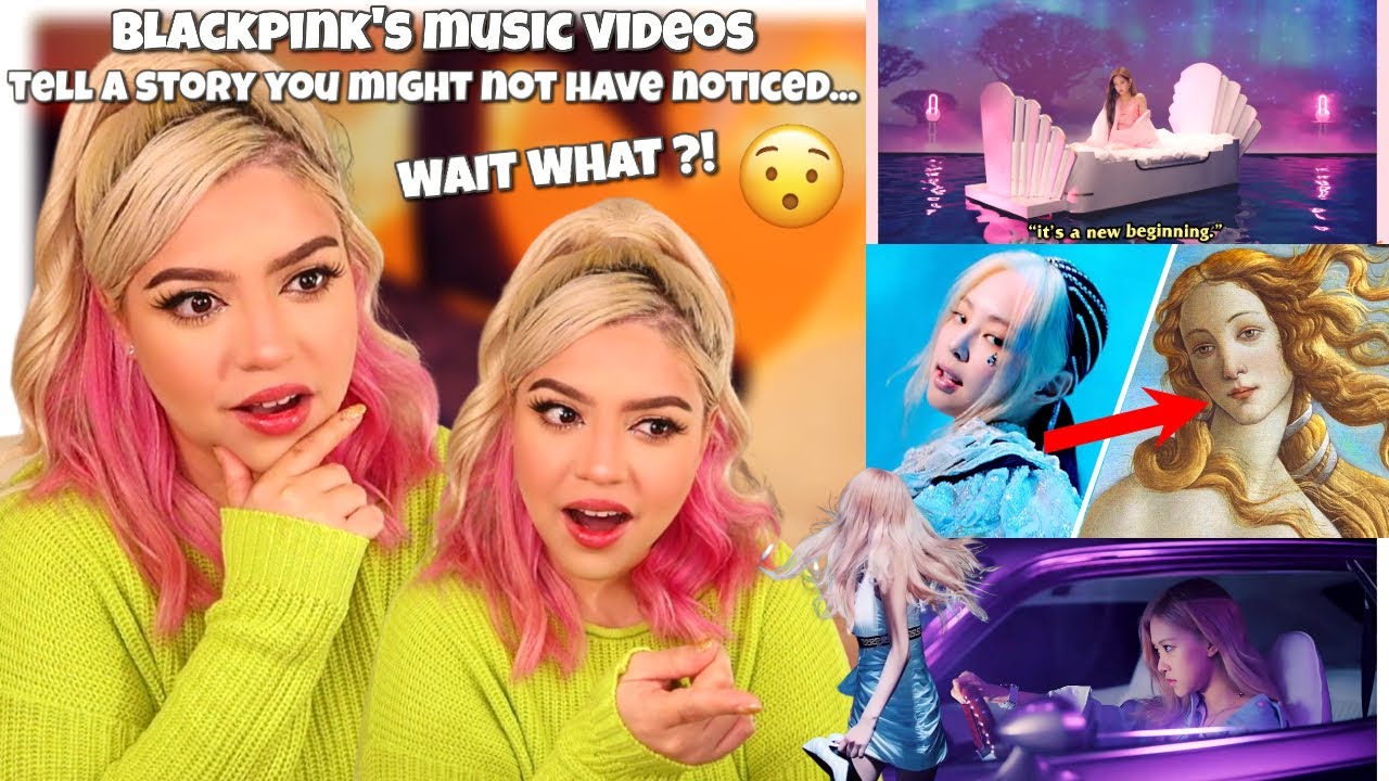 [РЕАКЦИЯ] Музыкальные клипы Blackpink рассказывают историю, которую вы могли не заметить...