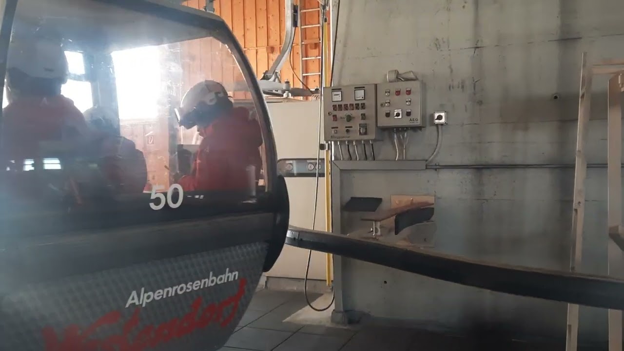 6er Gondelbahn Alpenrosenbahn 1 und 2 Westendorf (Skiwelt)