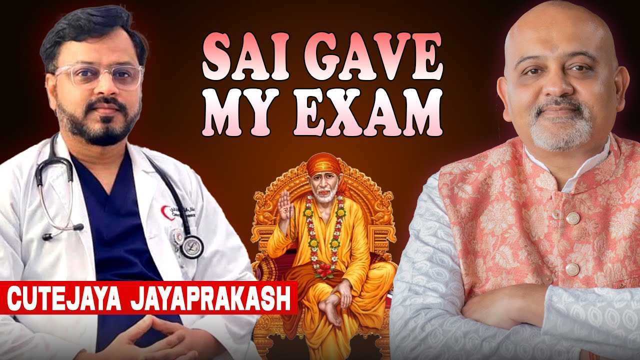 Sai gave my Exam || Cutejaya Jayaprakash || Sai Devotee