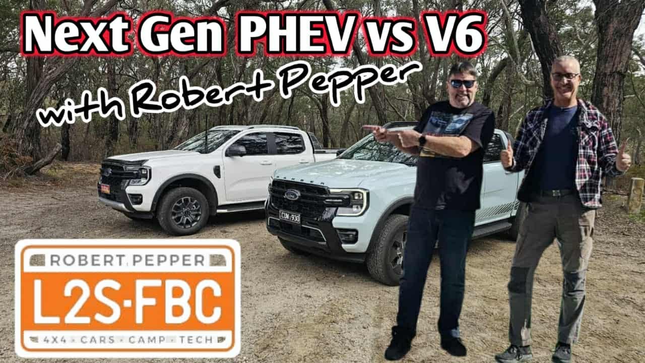 FORD PHEV Ranger — испытание на бездорожье с Робертом Пеппером, автомобильным журналистом. L2SFBC