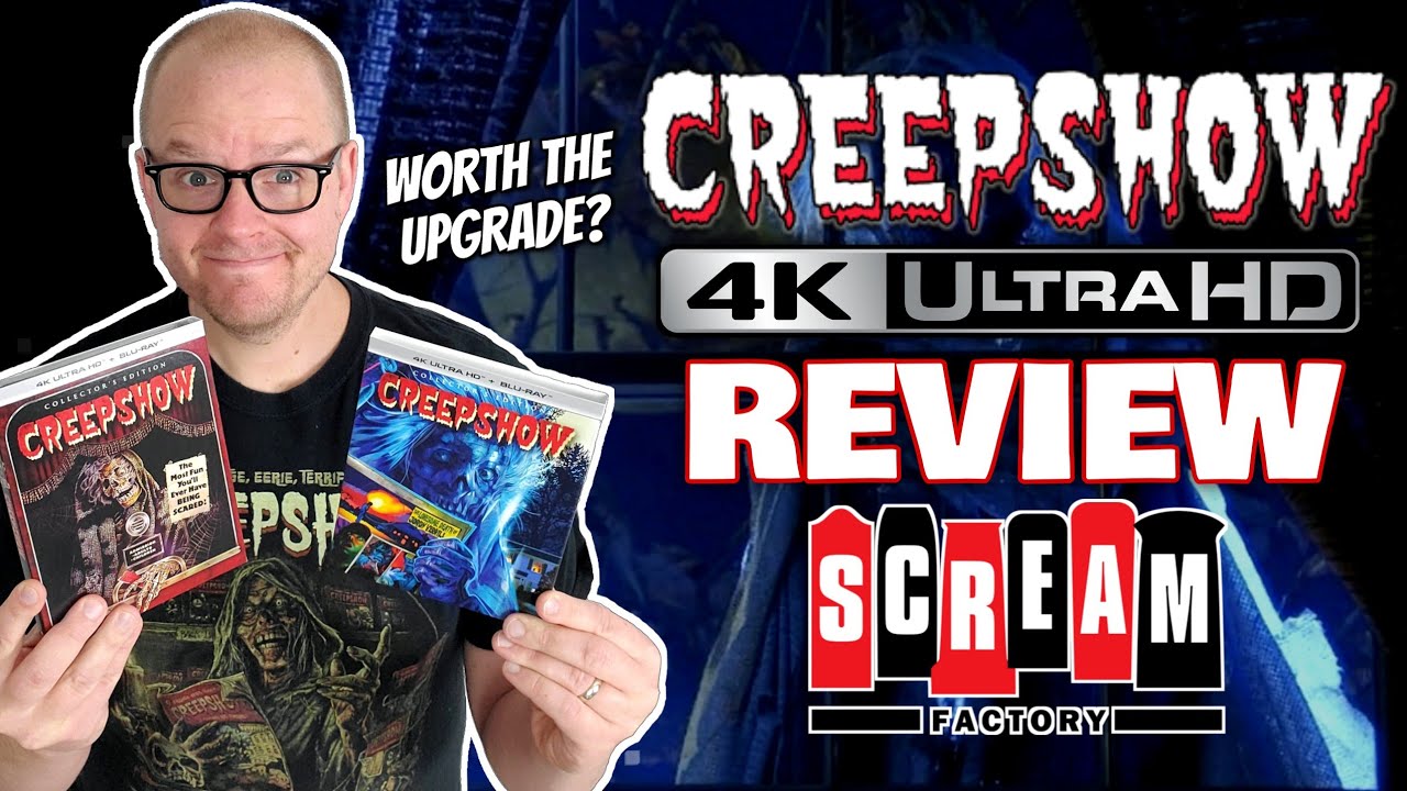 Creepshow (1982) SCREAM FACTORY 4K UHD REVIEW - Worth Upgrading Over The Bluray?
