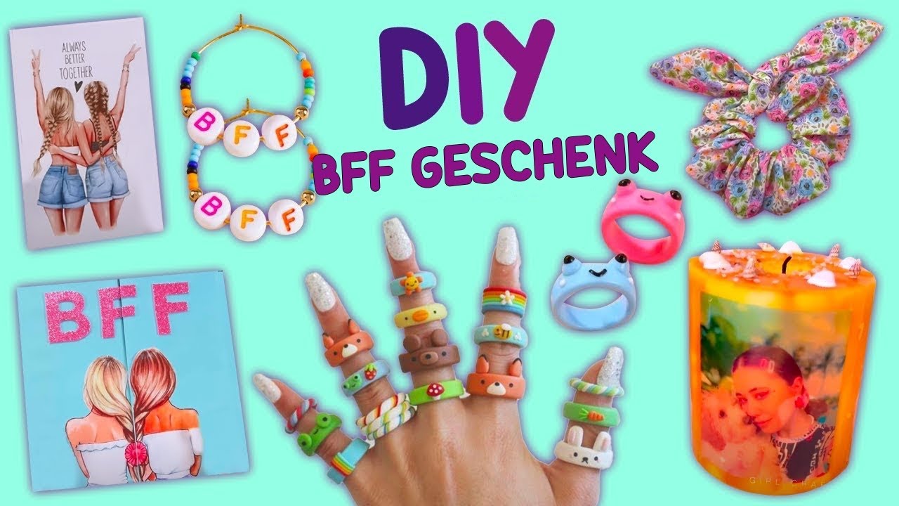 8 DIY BFF GESCHENKIDEEN - BFF SNACK GESCHENKBOX UND MEHR...