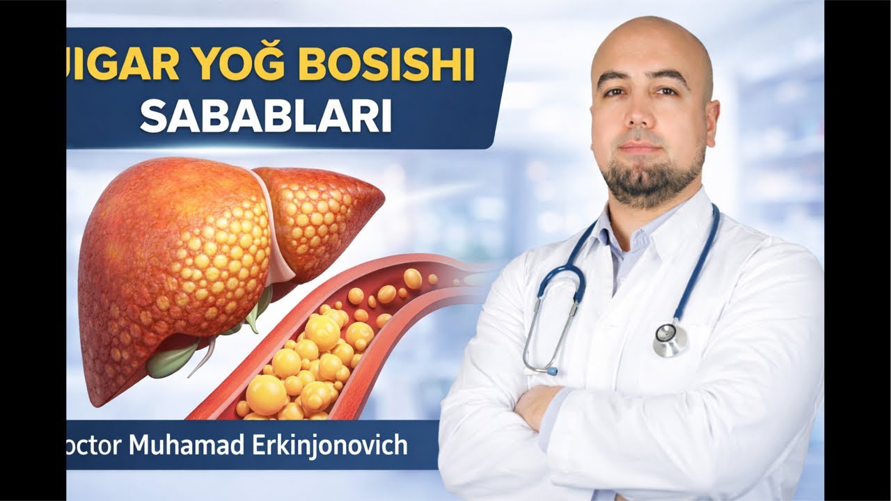 Jigar yoğ bosish sabablari va davosi! Doctor Muhammad Erkinjonovich. #rek #reels #rekomendasi #good.
