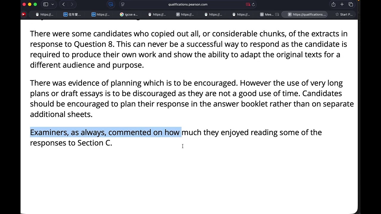Should Students Use ChatGPT for Section C Essays? Pre-Learned Essays in Exams: Friend or Foe?