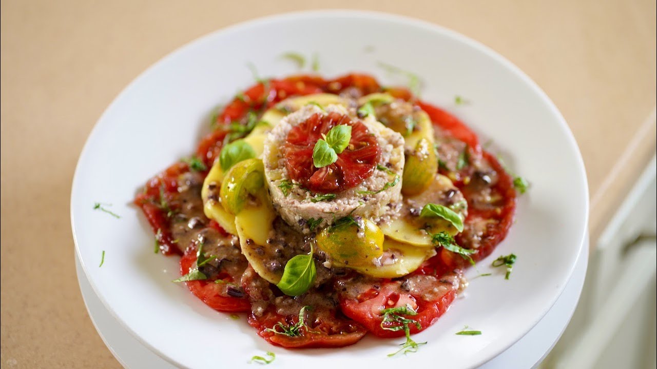 Cod Liver Potato Salad – Bruno Albouze