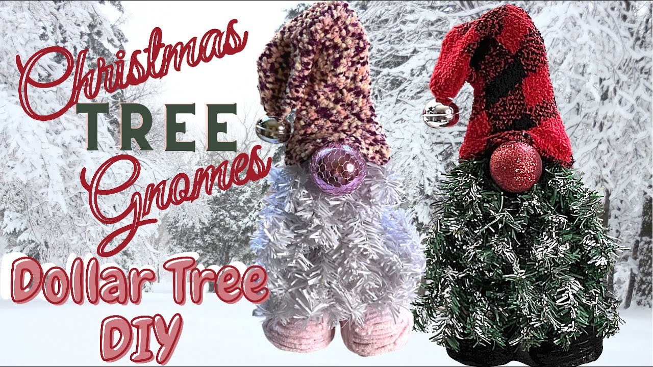 WOW!! Christmas Tree Gnomes | Dollar Tree | DIY