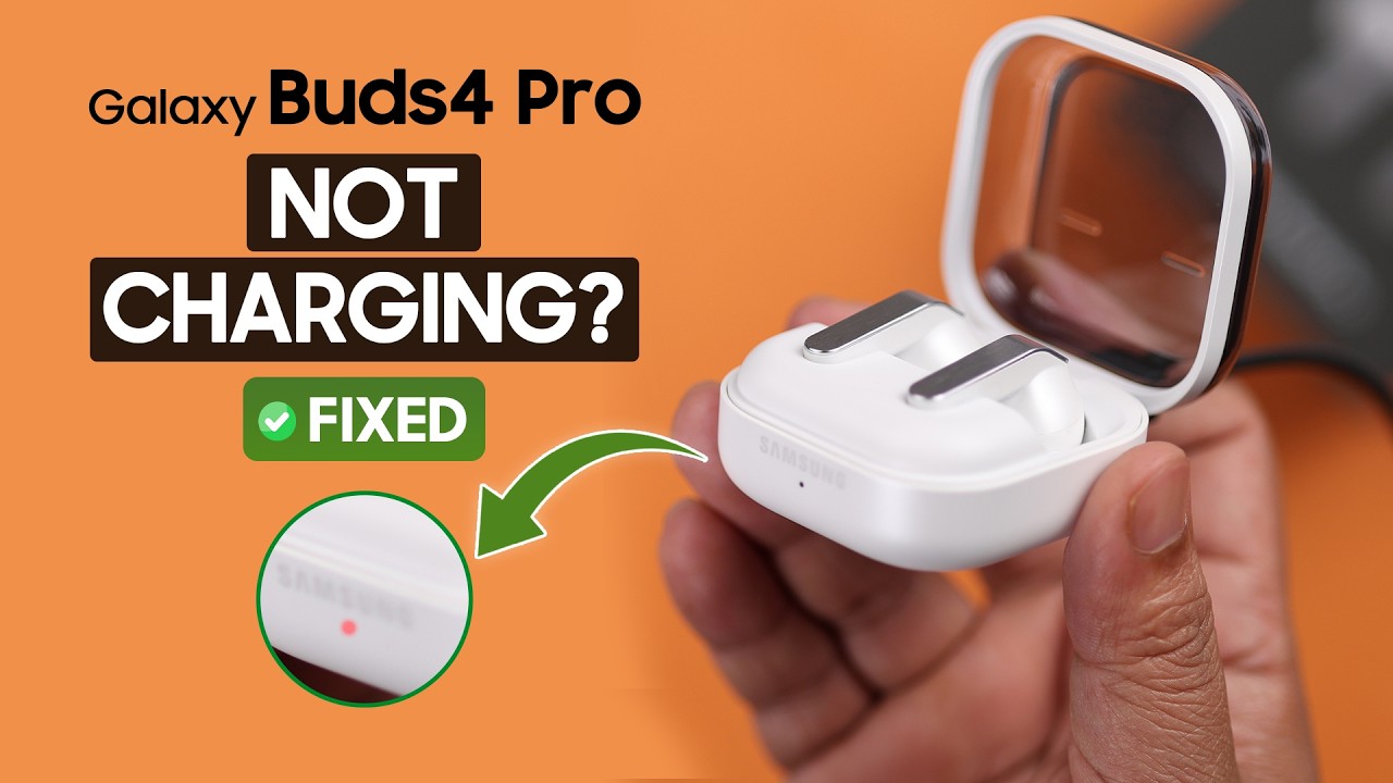Galaxy Buds4 Pro: Not Charging? Fix It Fast!