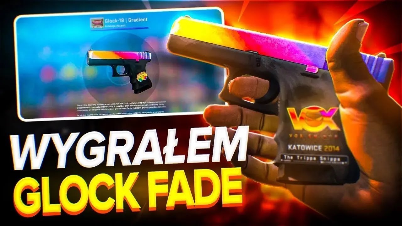 wypadły 2 glock fade z tych bitew z ukrytej skrzynki eventowej !! na csgo-skins