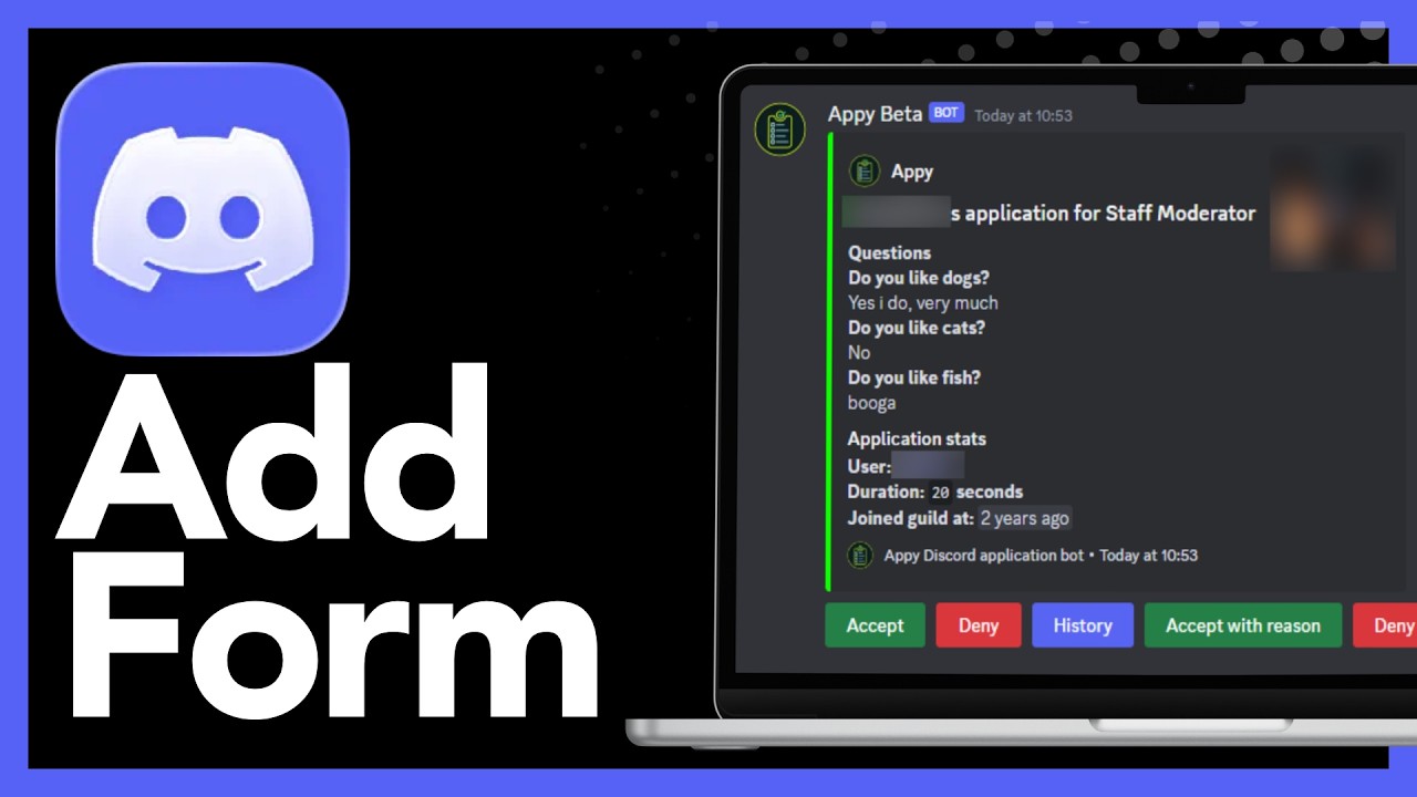 How To Create Application Forms With Appy Bot On Discord - Full Guide (2026)
