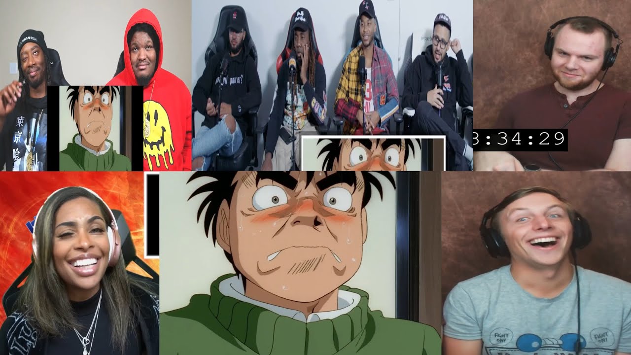 HAJIME NO IPPO EPISODE 47 REACTION MASHUP!!