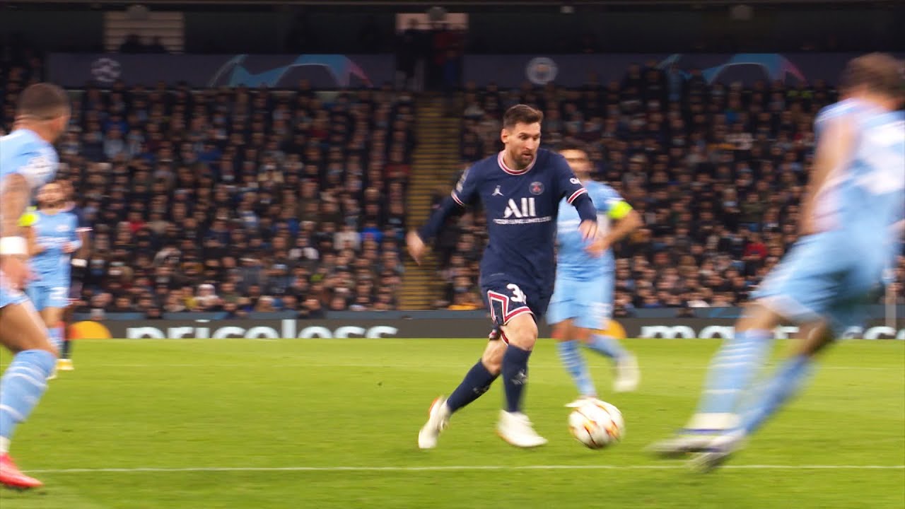 Lionel Messi vs Manchester City (UCL Away) 21-22 HD 1080i