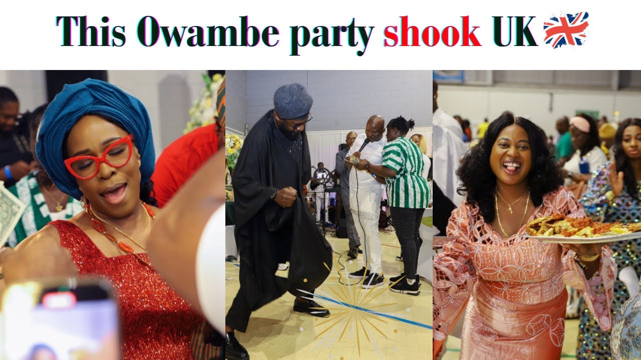 NIGERIAN OWAMBE PARTY TOOK OVER THE UK 🇳🇬🇬🇧💃🏽 