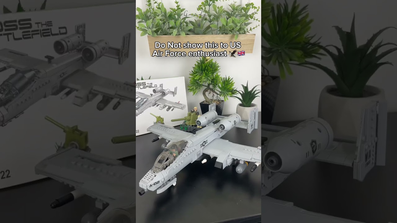 Better quality then Lego😮&zwj;💨 #lego #airforce #usaf #army #military